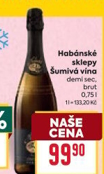 Sekt Demi Sec Habánské sklepy
