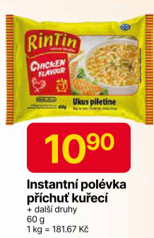Instantní nudlová polévka RinTin