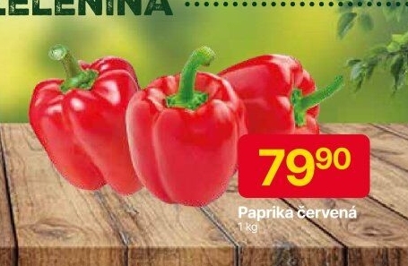 Paprika červená