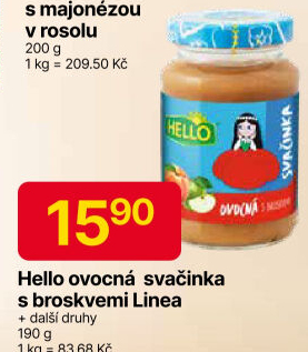 Přesnídávka Hello