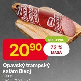 Salám opavský trampský Bivoj