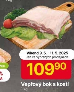 Vepřový bok s kostí