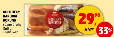 České buchtičky Karlova Koruna
