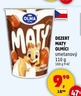 Dezert Olmíci Maty Olma