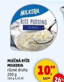 Mléčná rýže Milkeria