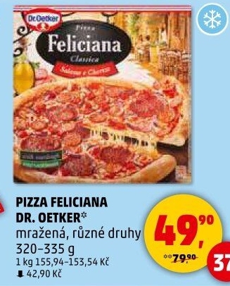 Pizza mražená FelicianaDr. Oetker