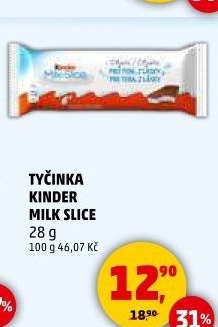 Řez mléčný Kinder