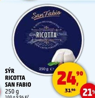 Sýr Ricotta San Fabio