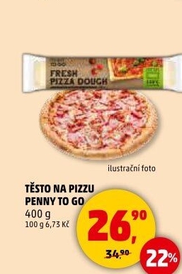 Těsto na pizzu Penny To Go