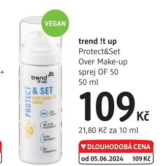 Sprej Over make-up OF 50 Protect&amp
