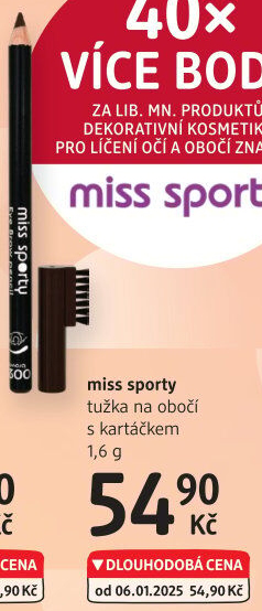 Tužka na obočí Miss sporty