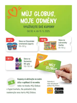 akční leták Globus 7.5.2025-13.5.2025