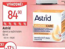 Pleťový krém výživný mandlový Nutri Skin Astrid