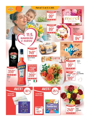 akční leták Globus 7.5.2025-13.5.2025