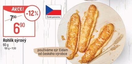 Rohlík se sýrem