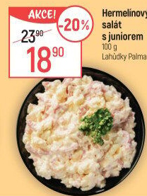 Hermelínový salát s juniorem