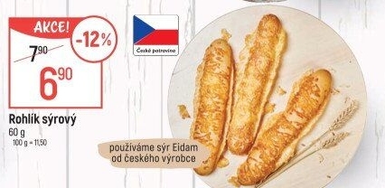 Rohlík se sýrem