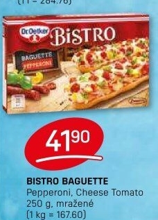 Bageta k rozpečení mražená Bistro Dr. Oetker