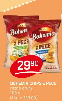 Chipsy Z pece Bohemia Chips