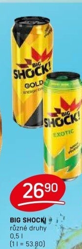 Energetický nápoj Big Shock