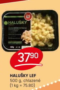 Halušky Lef