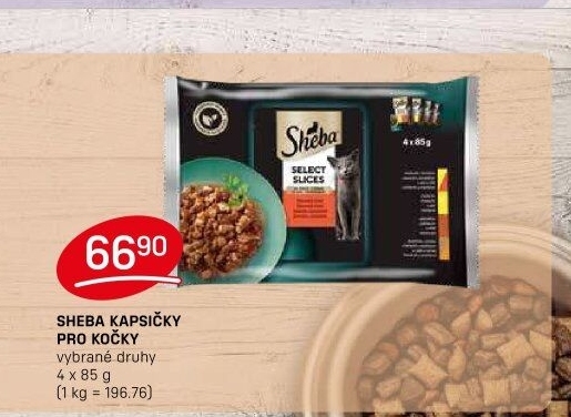 Kapsičky pro kočky Sheba