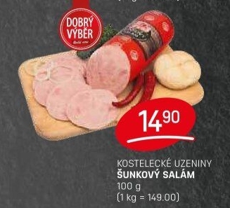 Salám šunkový Dobrý výběr