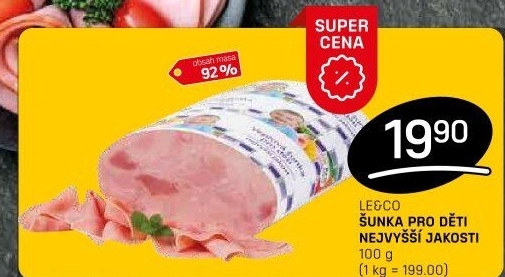Šunka dětská nejvyšší jakosti LE&amp