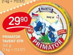 Sýr tavený Primátor Madeta