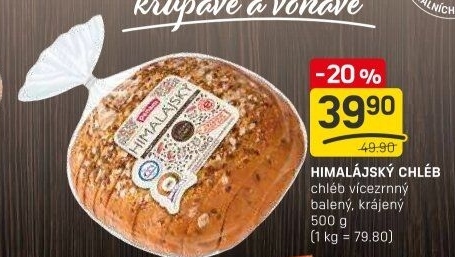 Chléb himálajský Penam