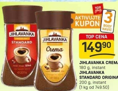 Instantní káva Jihlavanka Standard