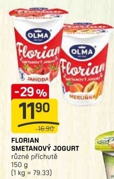 Jogurt smetanový Florian Olma