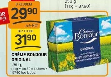 Margarín Créme Bonjour Rama