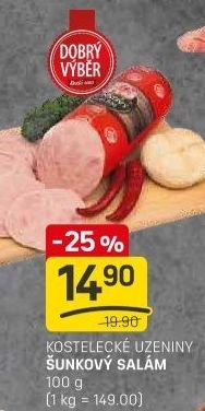 Salám šunkový Dobrý výběr