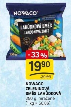 Směs lahůdková zeleninová mražená Nowaco
