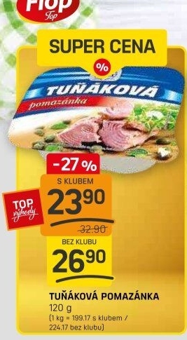 Tuňáková pomazánka Rybex