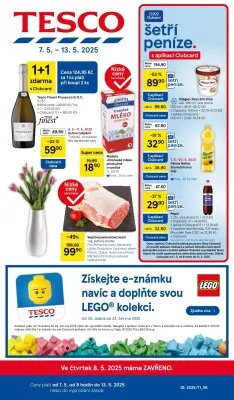 akční leták Tesco 7.5.2025-13.5.2025