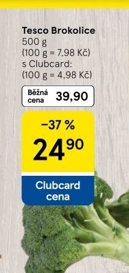 Brokolice Tesco
