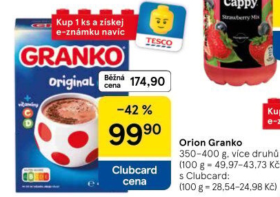 Instantní kakao Granko Orion