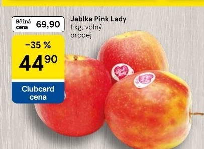 Jablka Pink Lady