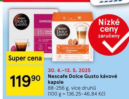 Kapsle Dolce Gusto Nescafé