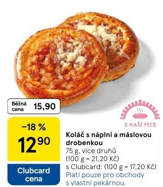 Koláč s náplní