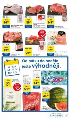 akční leták Tesco 7.5.2025-13.5.2025