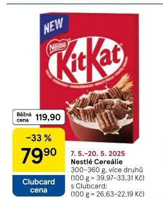 Cereálie Nestlé