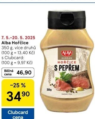 Hořčice Alba