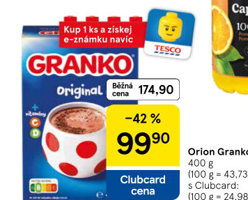 Instantní kakao Granko Orion
