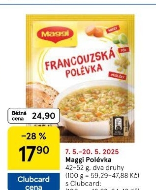 Instantní polévky Maggi