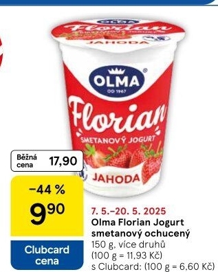 Jogurt smetanový Florian Olma