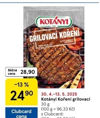 Koření grilovací Kotányi