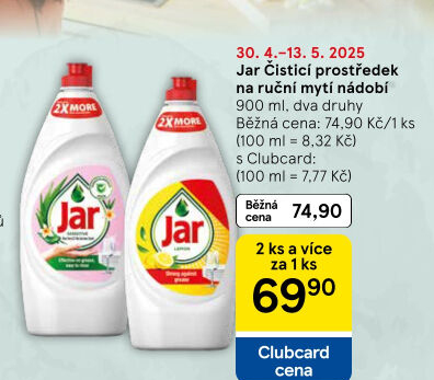 Prostředek na nádobí Jar